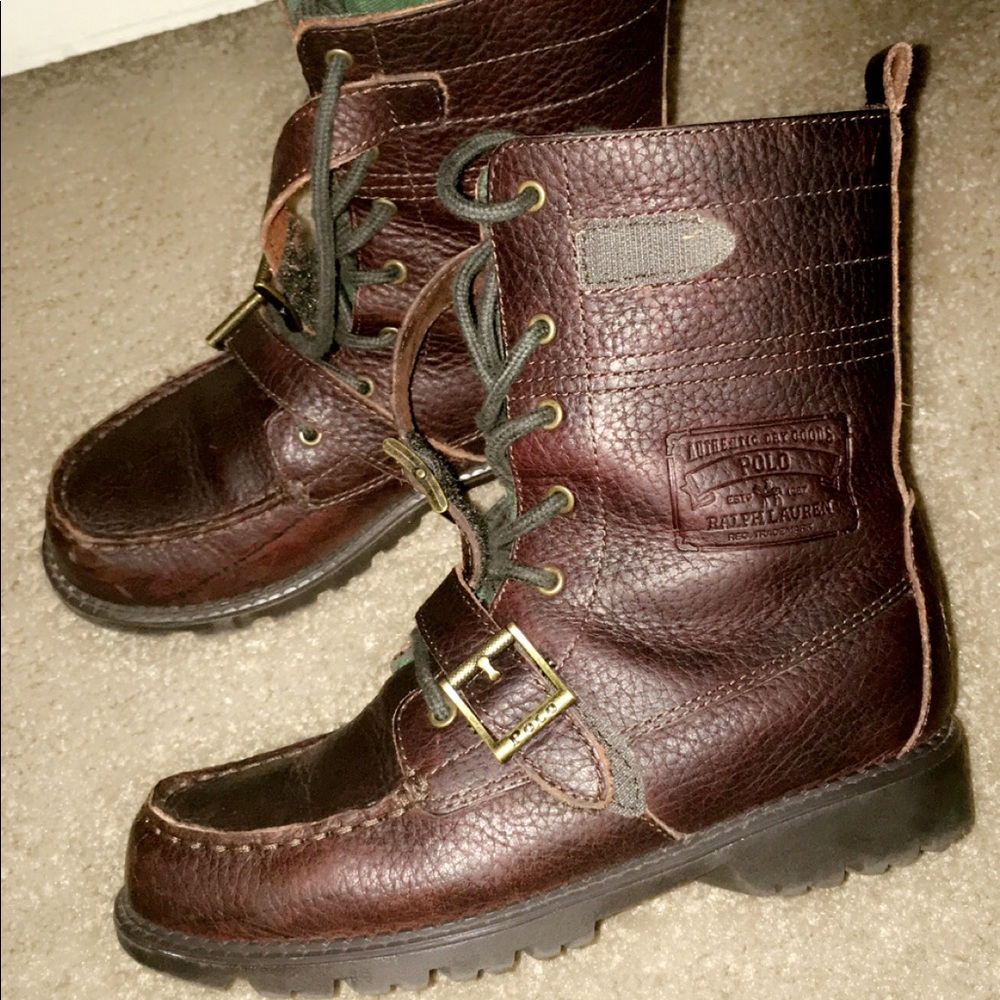 RALPH Lauren POLO boots!